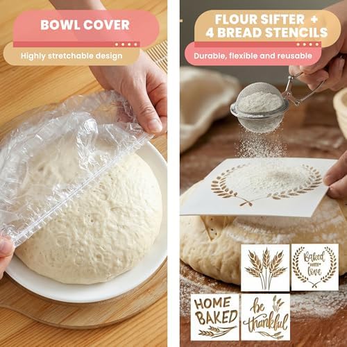 Sourdough Starter Kit with 24oz Fermentation Jar
