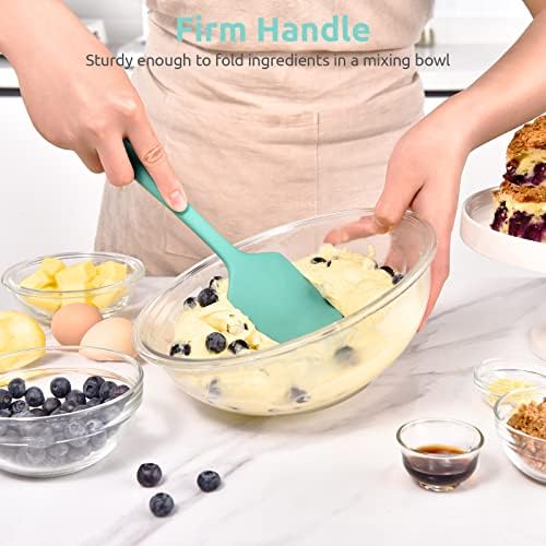 U-Taste Silicone Spatula Set, 4-Piece, Heat Resistant 600ºF