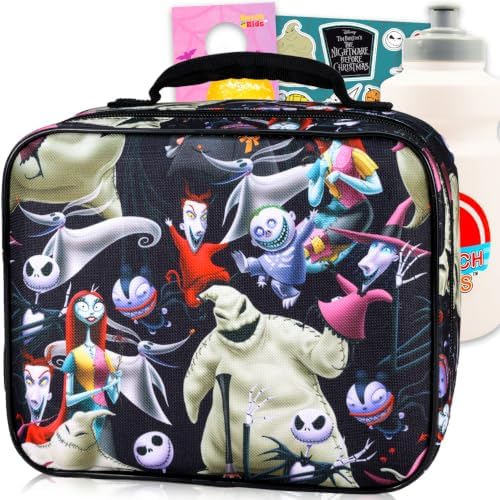 Nightmare Before Christmas Lunchbox Bundle with Insulated Lunch Bag