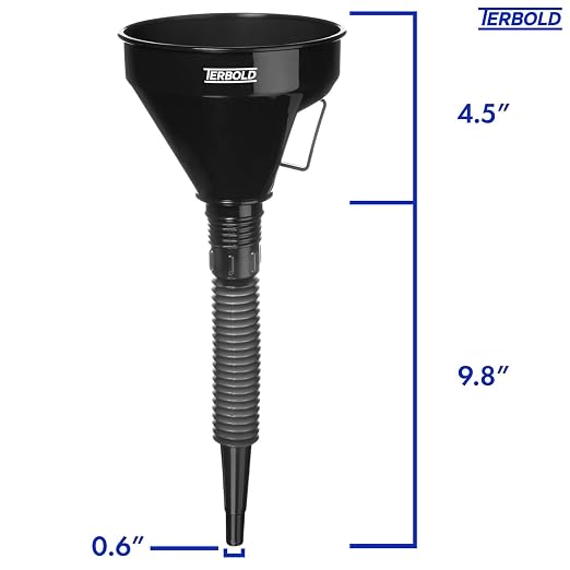 Automotive Flex Funnel with Hose | Wide Mouth Flexible Oil Funnel - Image 3