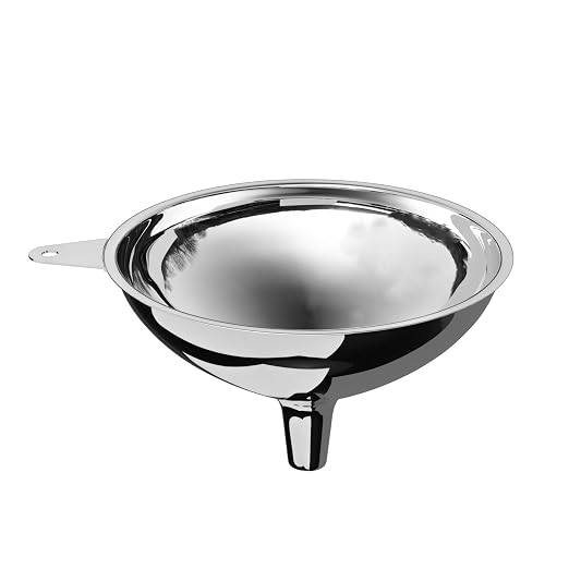 serinar Stainless Steel Large Funnel, Metal Funnel by serinar