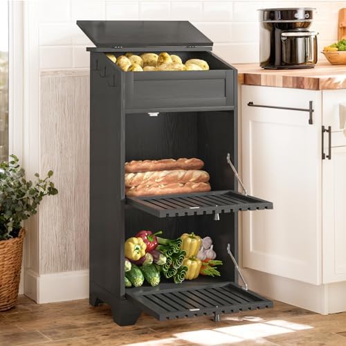 Potato Storage Bins, Fruit and Vegetable Storage, Kitchen Pantry