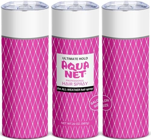 TUMBTU Funny Tumbler,Hairspray Tumbler 20oz,Gift for Women,Pink