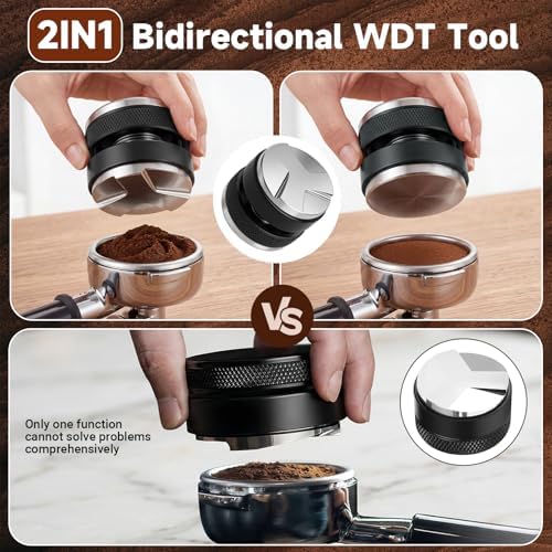 51mm Espresso Accessories Kit, 7 PCS Tamper & Station Set