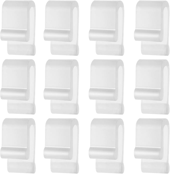 12pcs Dutch Oven Lid Protector Clips, Silicone Cookware Protector, Plastic Pan by Unknown