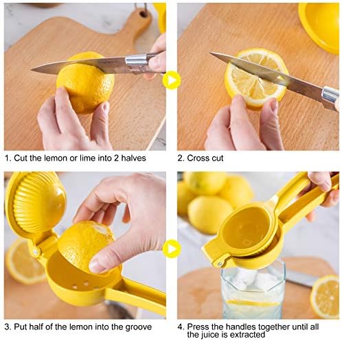 Metal Lemon Squeezer Citrus Juicer