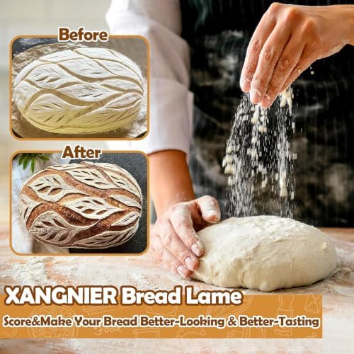 2026 New 5 Pack Bread Lame Dough Scoring Tool with Magnetic Design