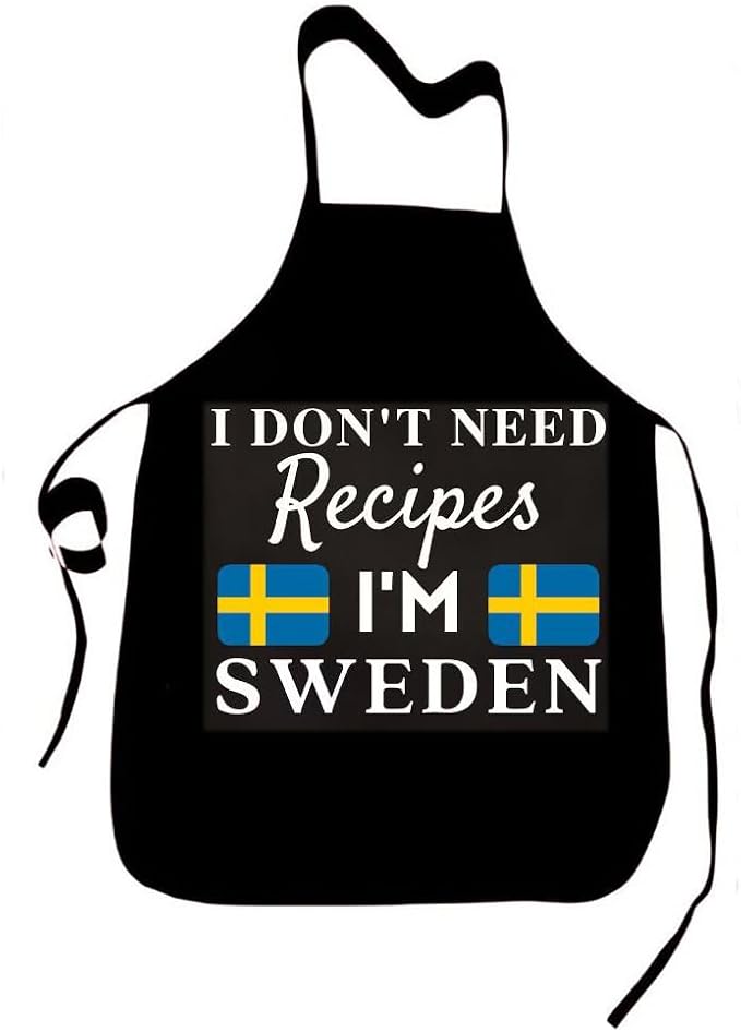 I Don't Need Recipes Novelty Chef Kitchen BBQ Apron Barber Chef Bib BBQ Kitchen by FaceYee