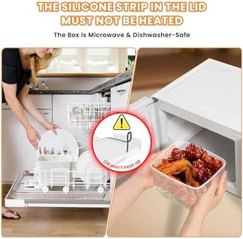 Fruit Storage Containers for Fridge, 5-Piece Set with Drain Basket