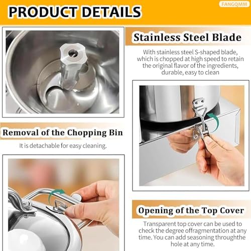 Multifunctional Food Processor, 6L Capacity