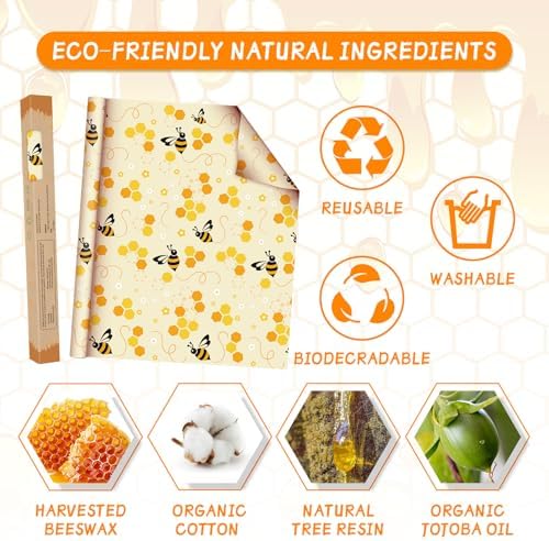 Beeswax Food Wrap Roll, 13x39inch