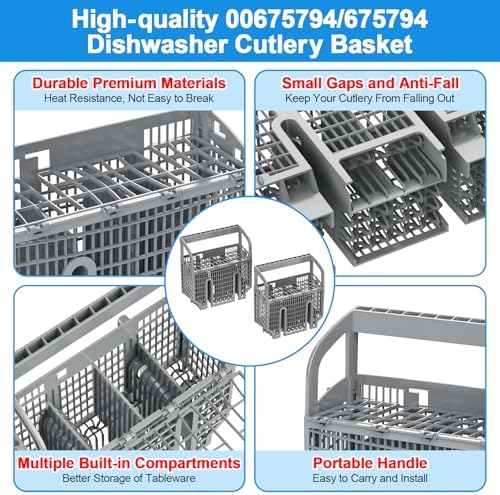 00675794 Cutlery Basket For Bosch Dishwasher Silverware Basket