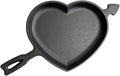 Lodge Seasoned Cast Iron Heart Skillet by Lodge