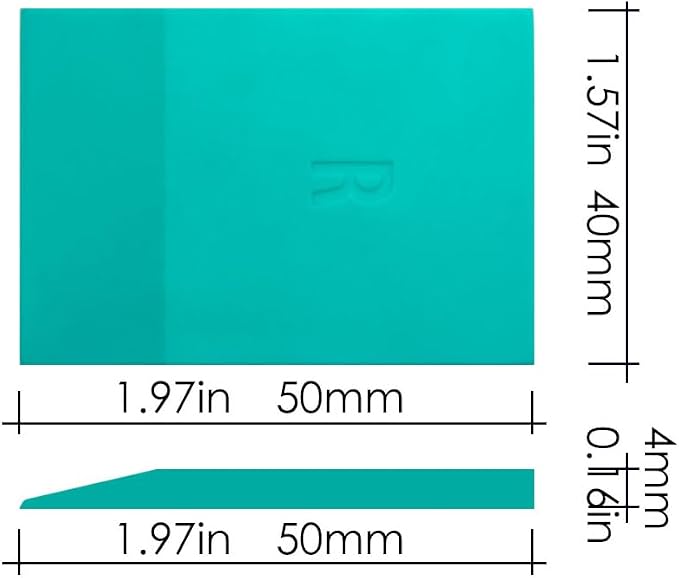 BOOLOOEN Mini Squeegee Rubber，Optimized - Image 2