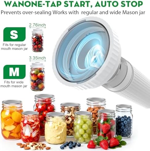 3-in-1 Compact Handheld Vacuum Sealer for Food