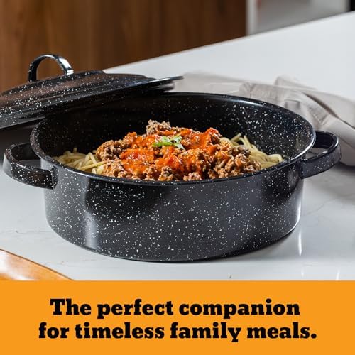 Granite Ware 6-Piece Enameled Steel Casserole Set with Lids