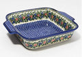 Lidia's Polish Pottery Ceramika Kalich Polish Pottery 9x9 Square Baker