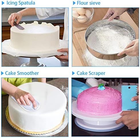 Cake Decorating Supplies, 493 PCS Cake Decorating Kit Cake Pans