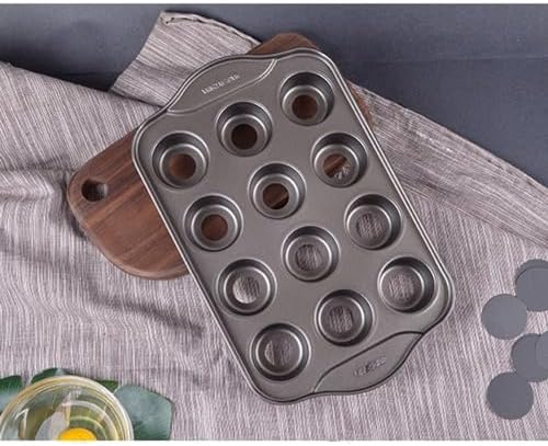 2 Pack 12 Cavity Mini Cheesecake Pan, Mini Muffin Baking Pan, Mini