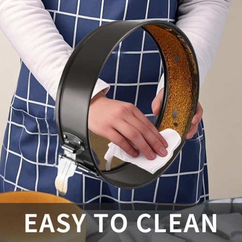 Springform Cake Pans Set 8, 9,10 Inch Heart Pan Round Cake Pan Square