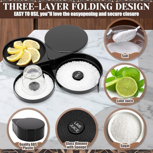 28 Pcs Cocktail Shaker Set and Bartender Kit with Stand, 18 x 12 Inch
