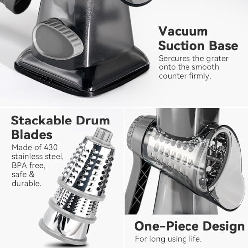 Hand Crank Rotary Cheese Grater