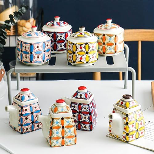 Sugar bowlPastoral Style Creamer and Sugar Sets Cream and Sugar Pot