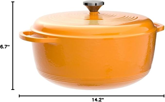 Lodge Essential Enamel Cast Iron Dutch Oven - Image 3