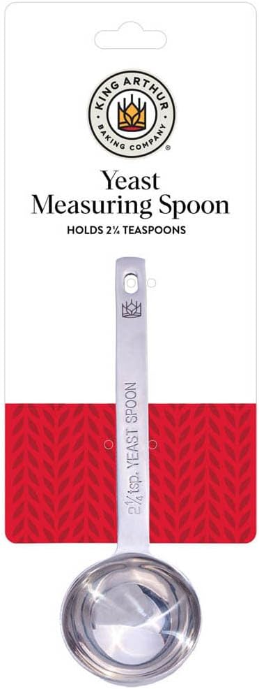 King Arthur Baking Company Yeast Measuring Spoon, 18/8 Stainless Steel by KingArthurBakingCompany
