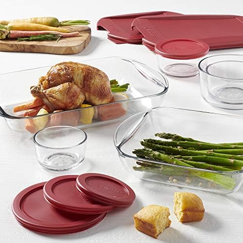 Anchor Hocking 12 Piece Glass Food Storage and Baking Set