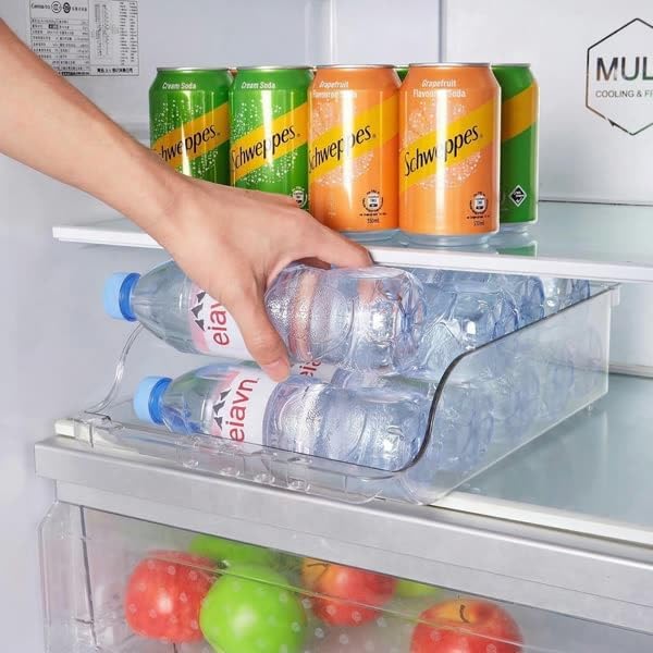 Adjustable Soda Can Dispenser for Refrigerator –Expandable Width PET