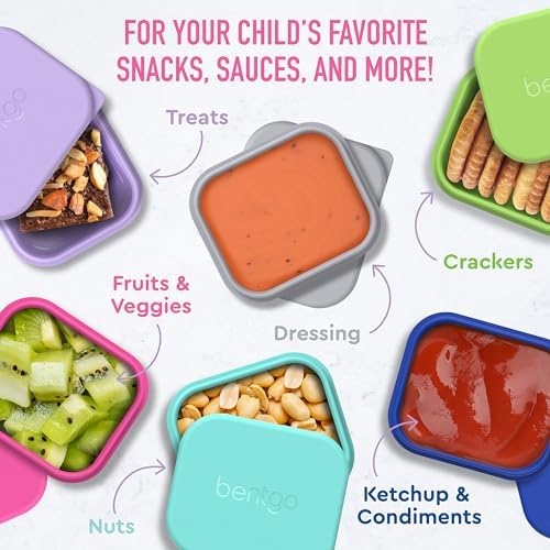 Bentgo Sidekicks 2-Pack Silicone Container Set - Dipping Sauce Cups