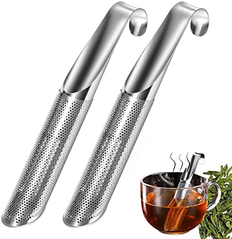 ACEBON Tea Strainers for Loose Tea, 2 PCS Stainless Steel Tea Infuser