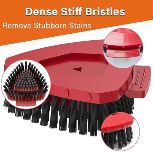 2-Pack Scrub Brush Heads for O-Cedar RinseClean 2-Tank
