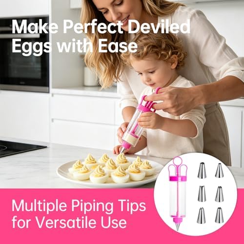 Deviled Egg Piping Tool, Cake Decorating Kit