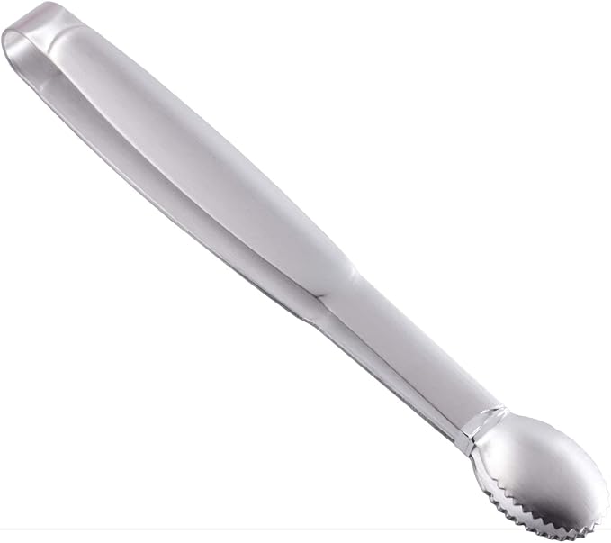 HINMAY Mini Tongs 5-3/4 Inch Stainless Steel Small Serving Tongs, Tiny Kitchen - Image 7