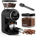 Ollygrin Electric Conical Burr Coffee Grinder, 30 Settings