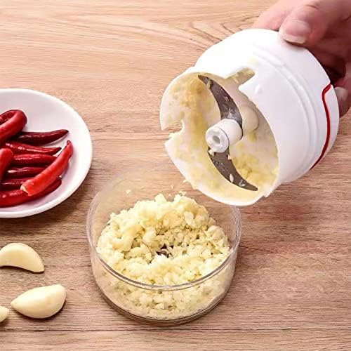 FLEXMAN Manual Food Processor, Multifunctional Portable Stainless