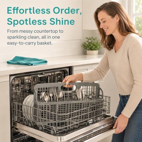 Universal Dishwasher Silverware Basket Replacement, Large Cutlery