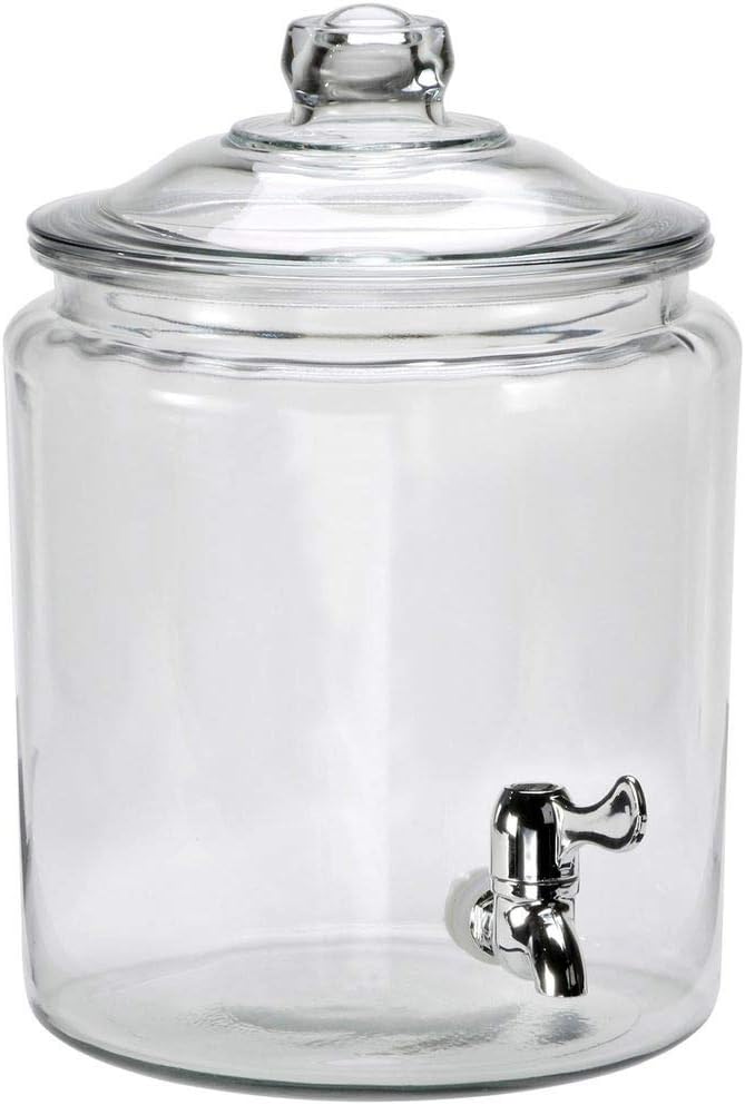 Anchor Hocking Heritage Hill Glass Drink Dispenser, 2 Gallon by AnchorHocking