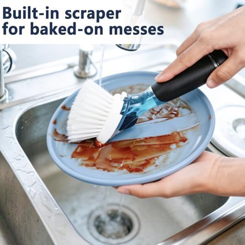 Dish Brush Refill Heads, 4 Pack for OXO Dish Brush