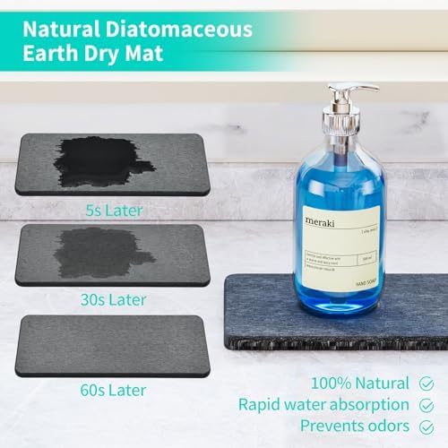 HapiRm Sink Caddy Sponge Holder - Kitchen Sink Organizer with Instant