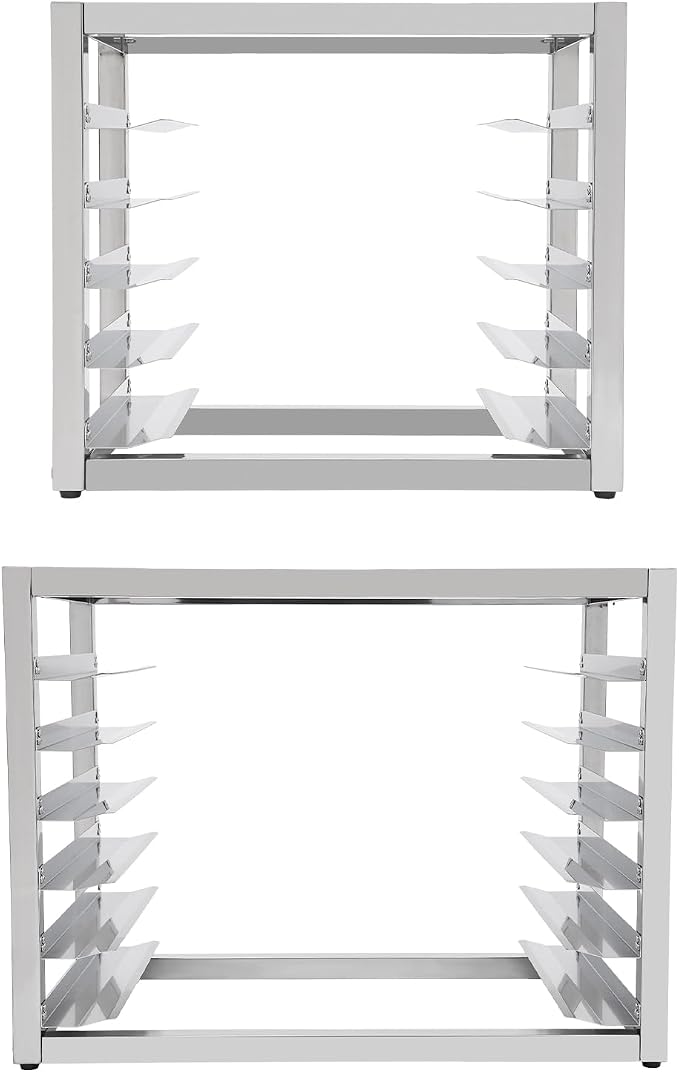6 Tier Bun Pan Rack, Aluminum Bakery Rack - Image 3