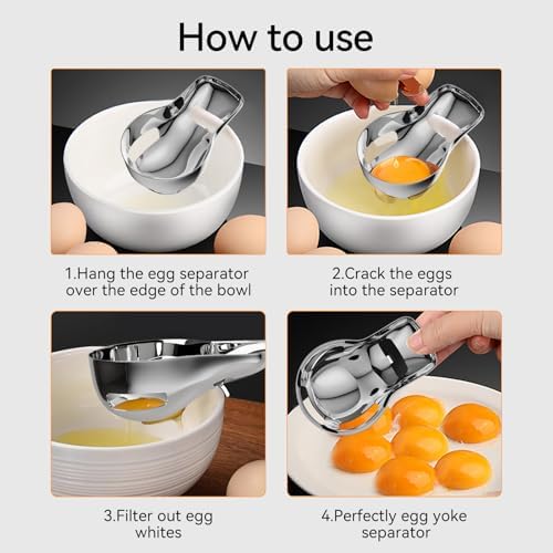 Stainless Steel Egg Yolk Separator