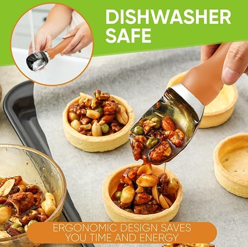 Spring Chef Professional Ice Cream Scoop & Stainless Steel Swivel