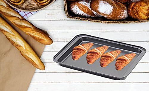 Small Baking Sheets Nonstick Set- SS&CC 8 Inch Nonstick Sheet Pan Set - Image 3