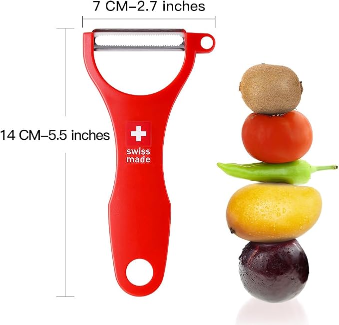 Original Swiss Made Peeler Vegetable&Fruits stainless steel blade Peeler - Image 2