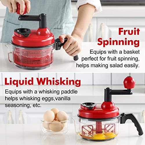 Manual Food Chopper and Quick Chopper Bundle