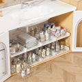 Vtopmart 4 Pack Pull Out Bathroom Under Sink Organizer, White