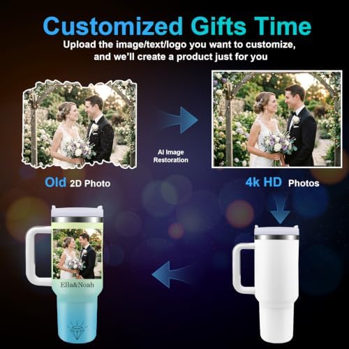 Personalized Custom Tumbler 40oz Stainless Steel